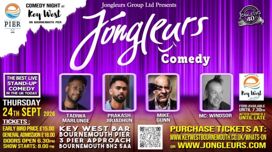 Jongleurs Stand Up Comedy on Bournemouth Pier
