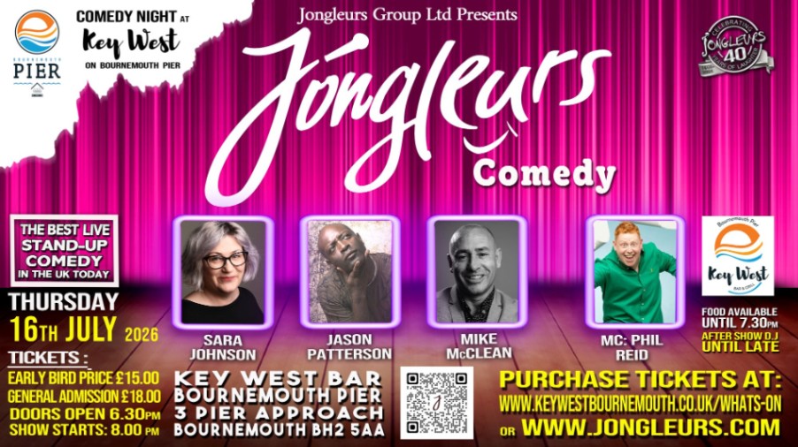 Jongleurs Stand Up Comedy on Bournemouth Pier