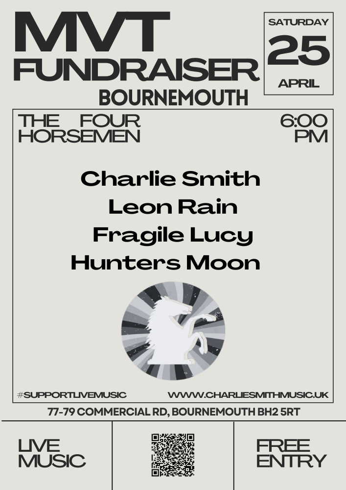 MVT Fundraiser Bournemouth @ The Four Horsemen
