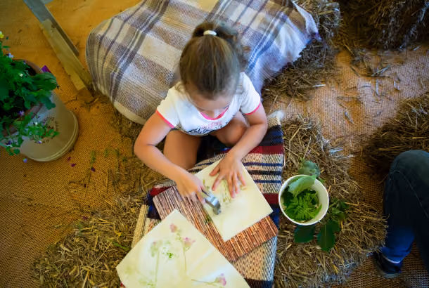 Summer of Play: Hapa Zome Nature Printing