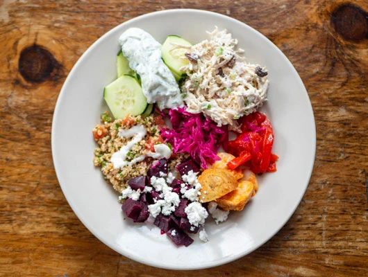 Malelani Café's food dish