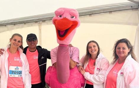 Ilke Toback op de 20km door Brussel