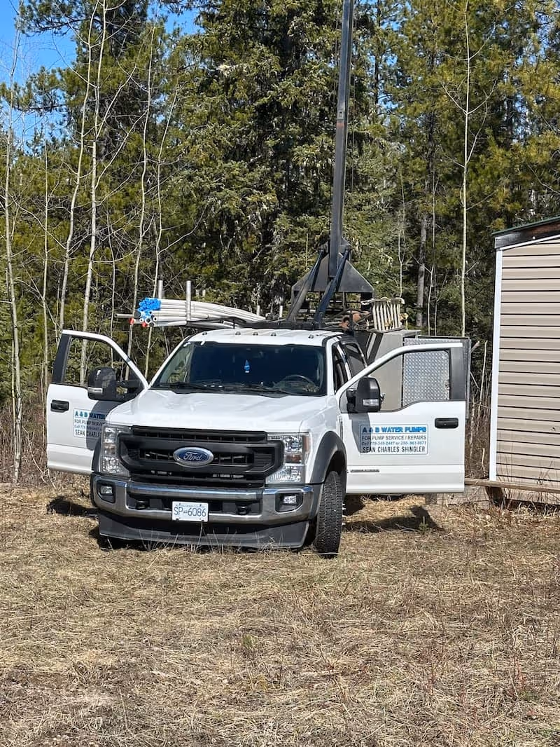 a&b water truck onsite