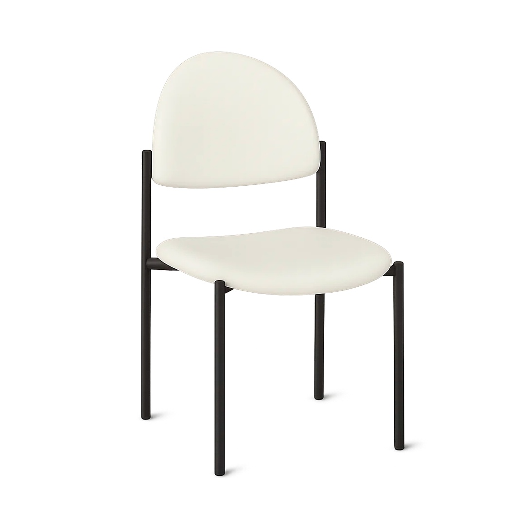 Lab reception white chair