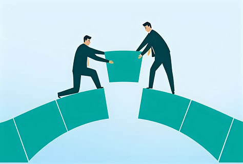 CEO Insights blog graphic on AI transformation and middle management