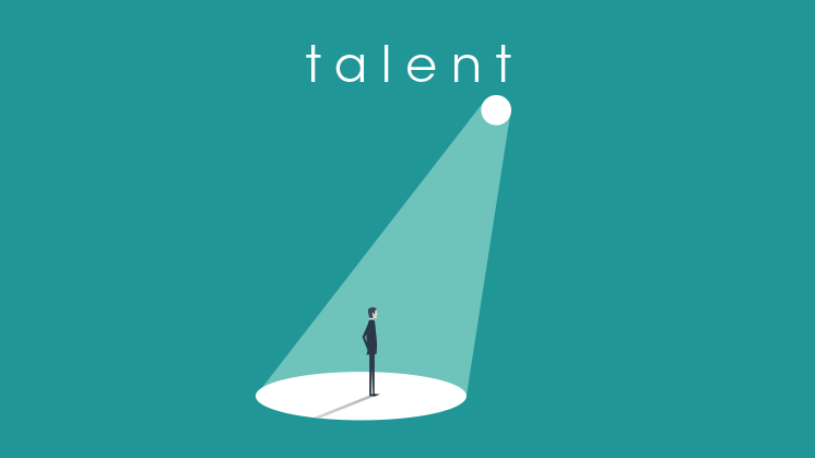 Illustration representing the talent economy