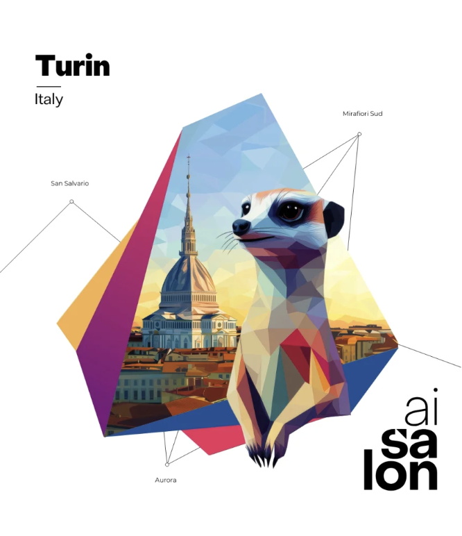AI Salon Turin event graphic