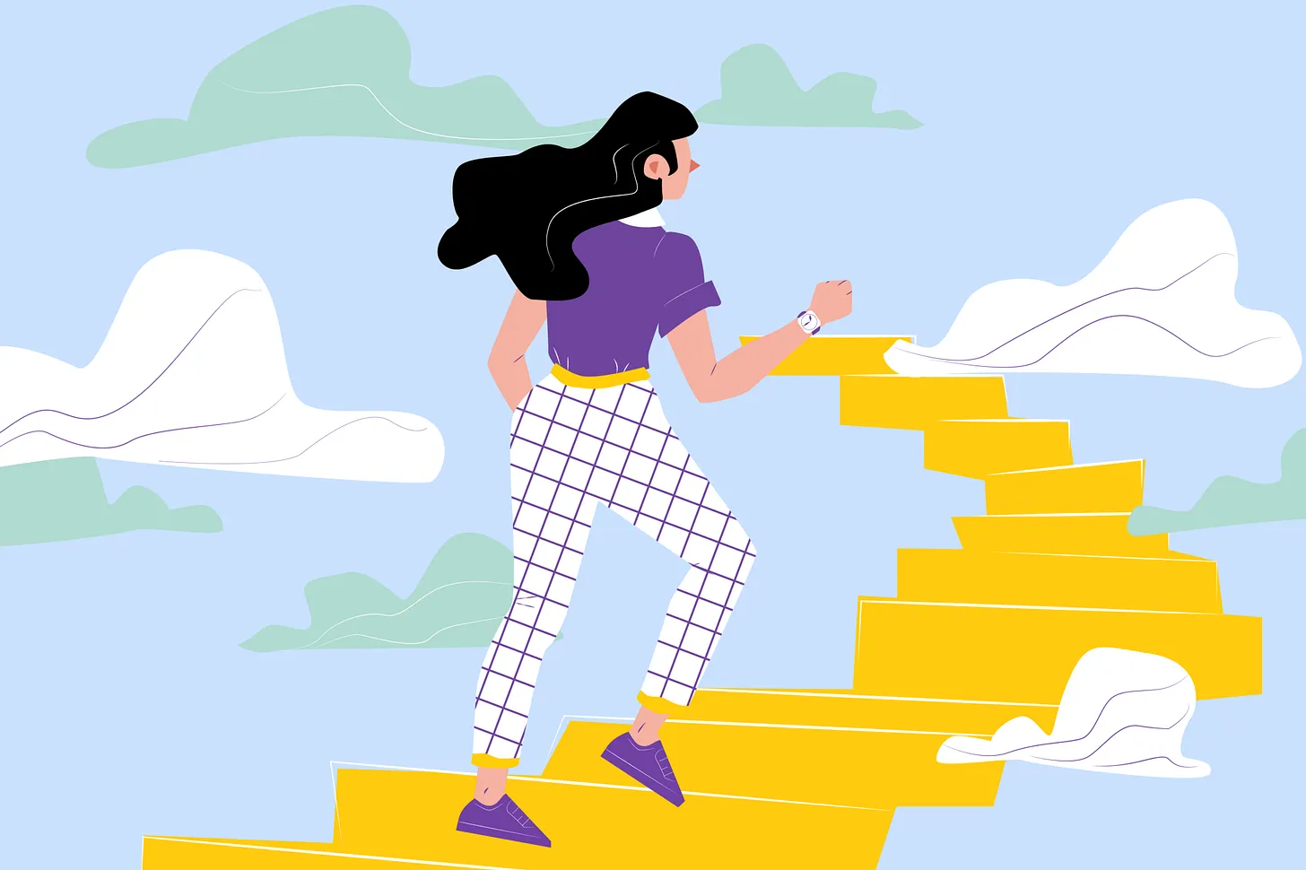 Illustration for the article 'The New Career Stack'