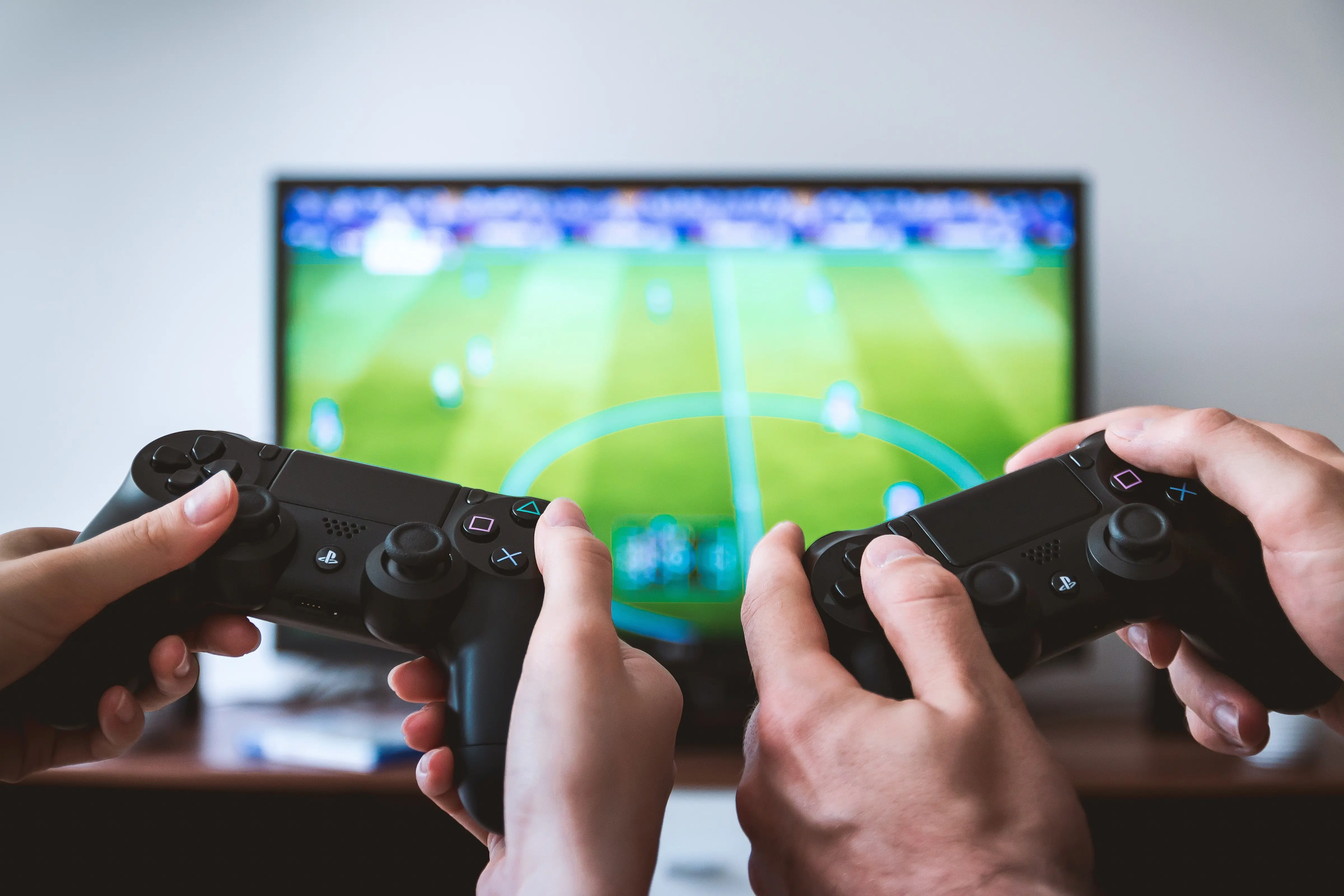 Illustration representing video games and learning