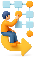 Icon representing Process Skills, including critical thinking