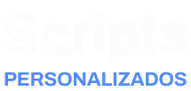 Logo de Scripts Personalizados en fondo blanco