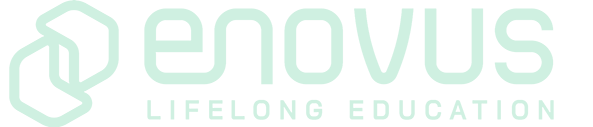 Logo de Enovus en verde claro