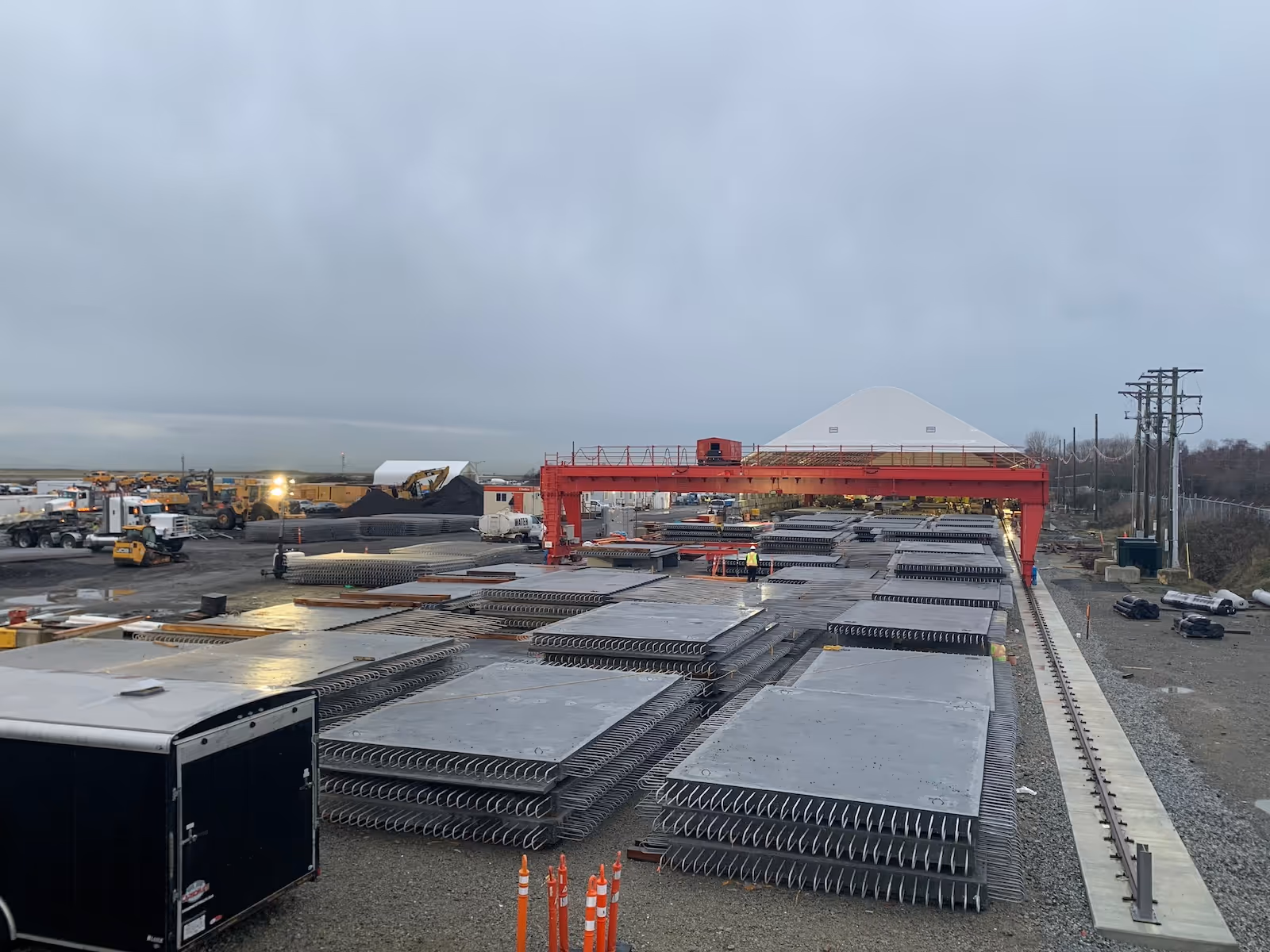 Ready Mix Concrete at job site