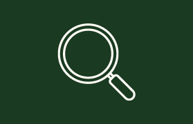 search icon indicating Step 1 to getting your donation matched: look up your employer
