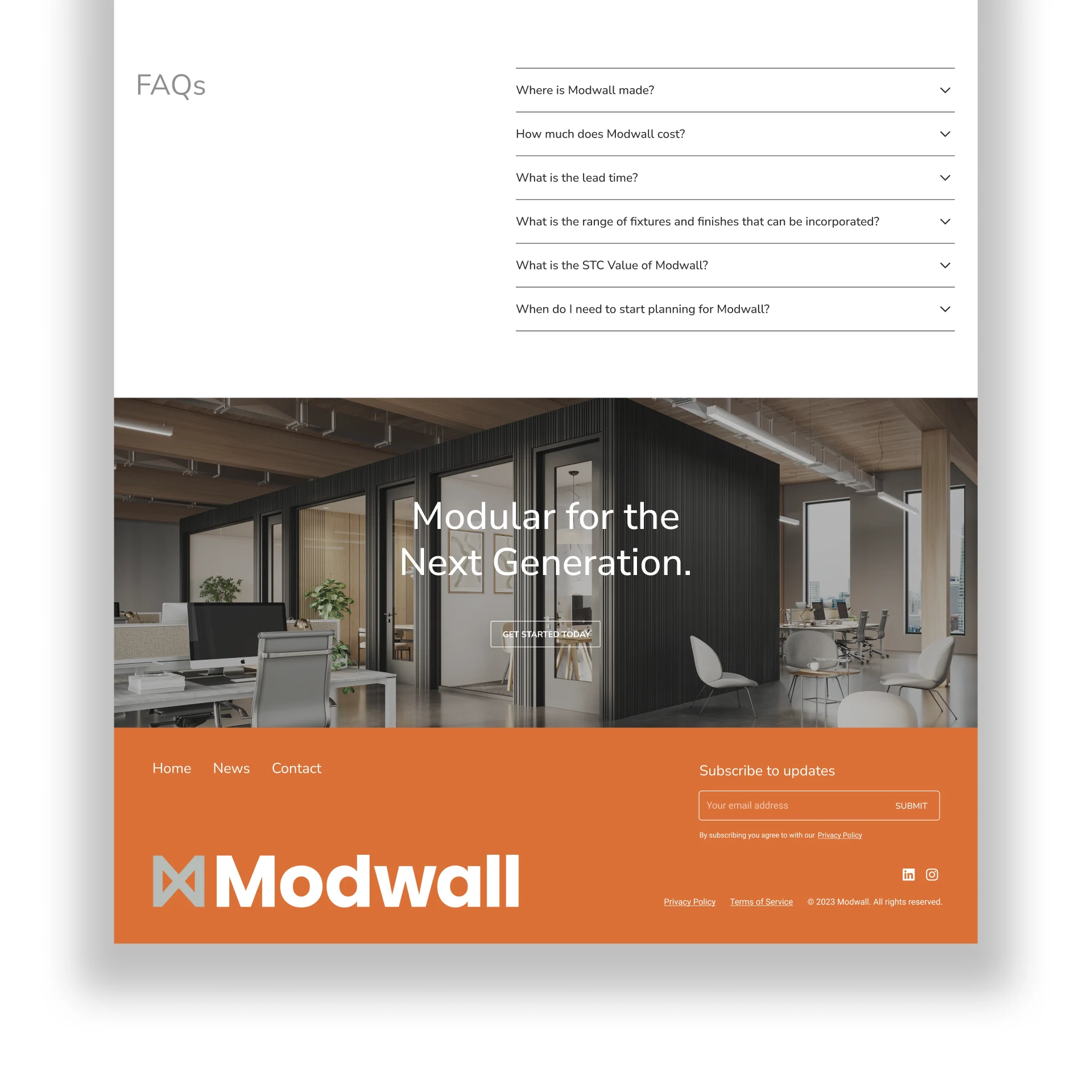 Modwall modular wall tile system in geometric pattern arrangement