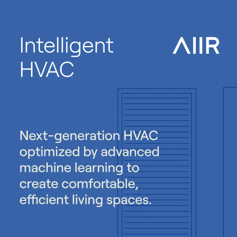 AIIR Products intelligent HVAC system interface and dashboard