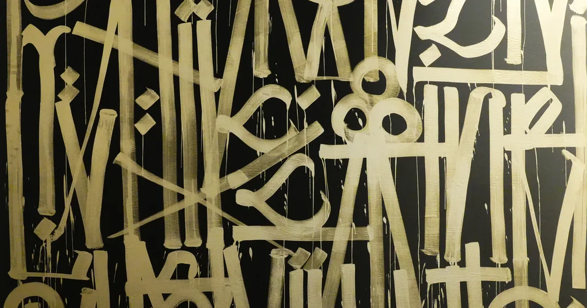 RETNA's "Locked Lines" Solo Exhibition — JD Malat Gallery, London