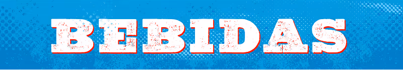 Bebidas drinks banner