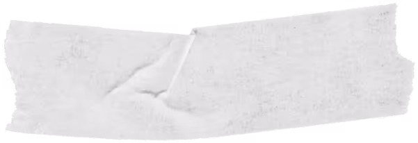 Tape strip top edge