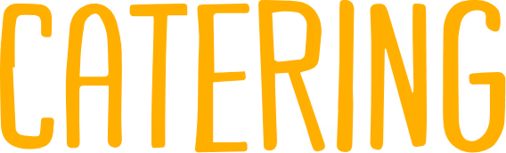 Catering text graphic