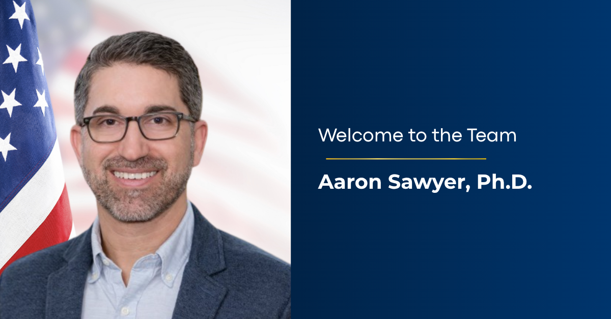 Aaron Sawyer, Ph.D., appointed Chief Strategy Officer
