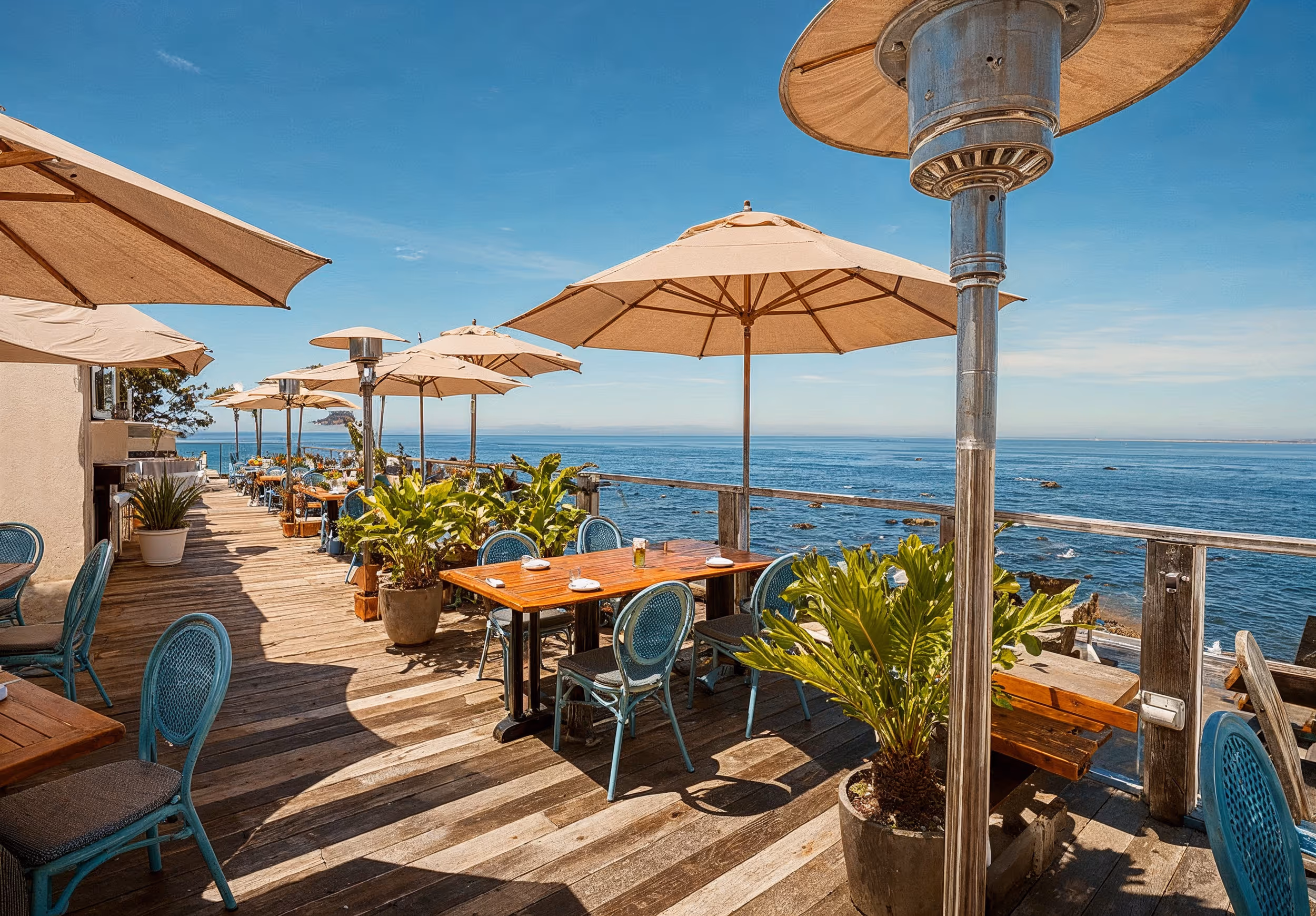 A wooden deck regularly serviced by Oso Pest Control to prevent any possible termite damage.
