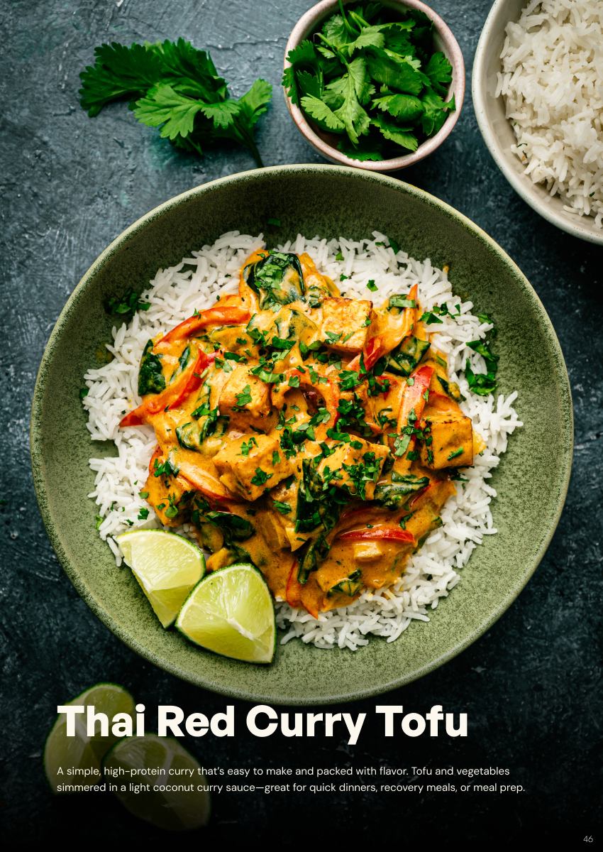 Thai Red Curry Tofu recipe photo page