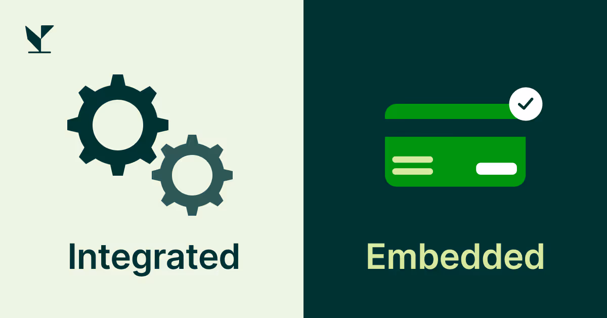 embedded vs integrated payments