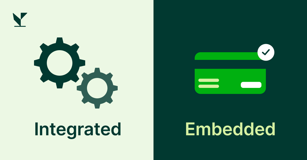 embedded vs integrated payments