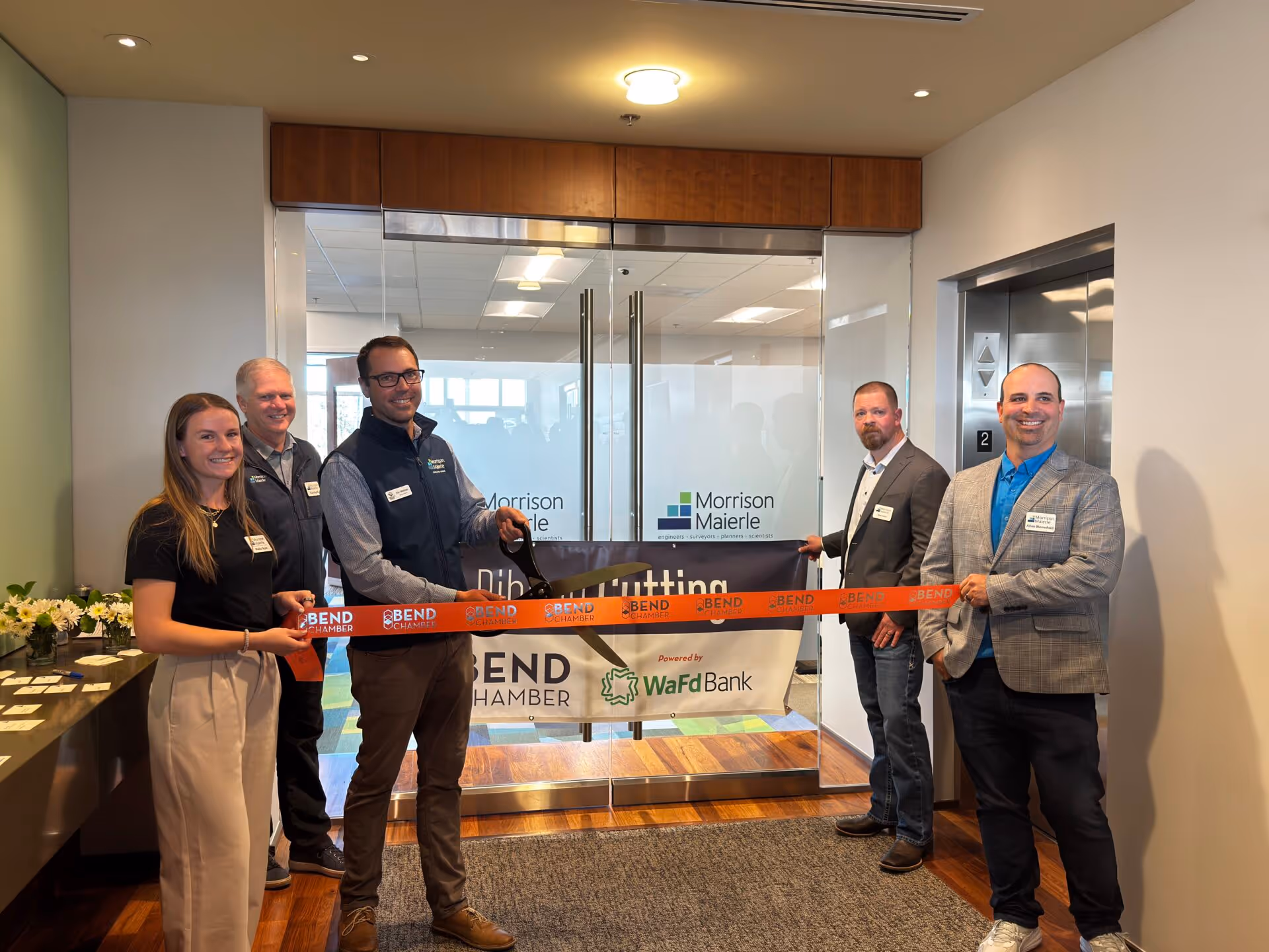Ribbon Cutting Showcase for Morrison Maierle