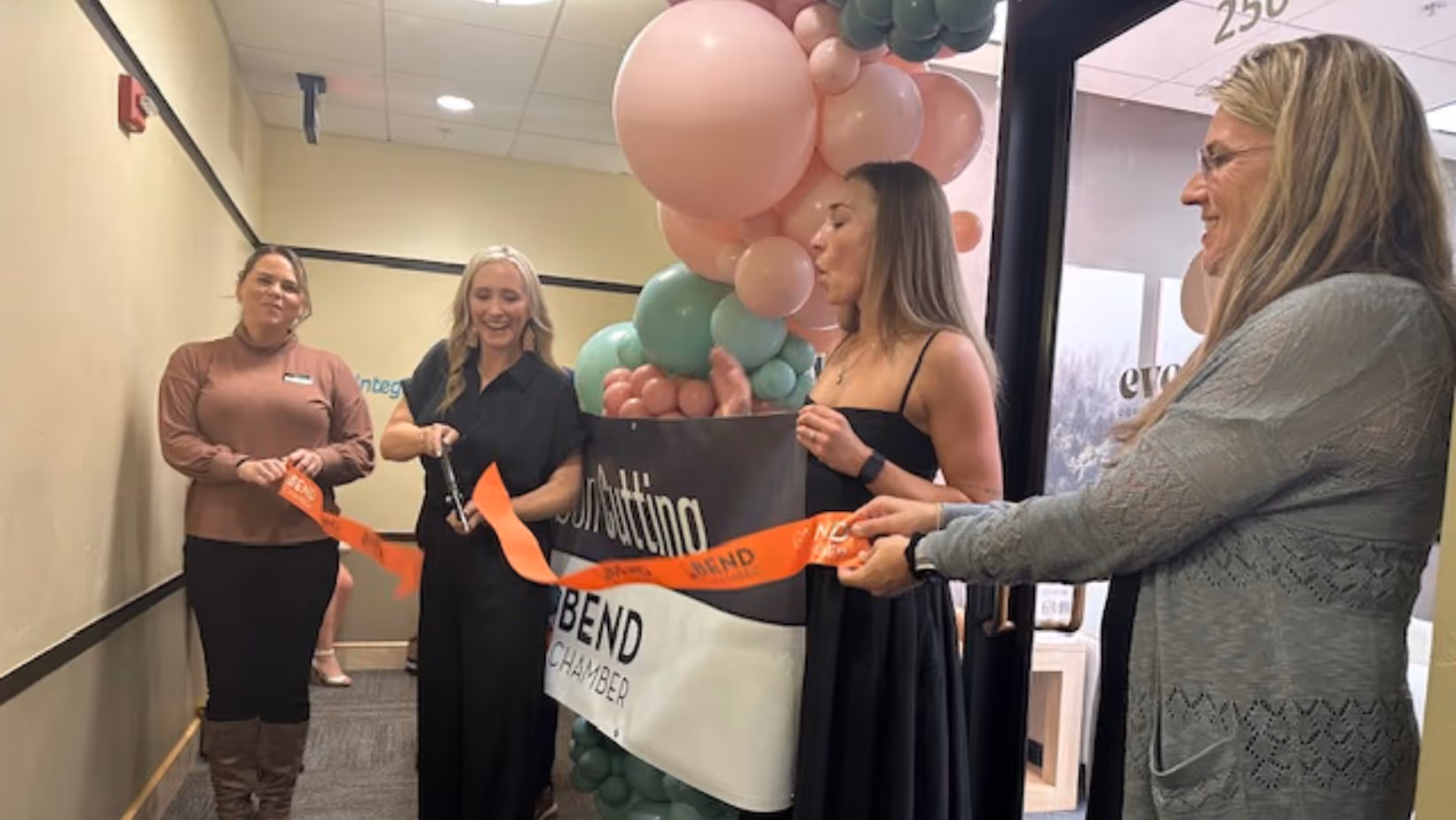 Ribbon Cutting Showcase for Evergreen Oculofacial Plastic Surgery