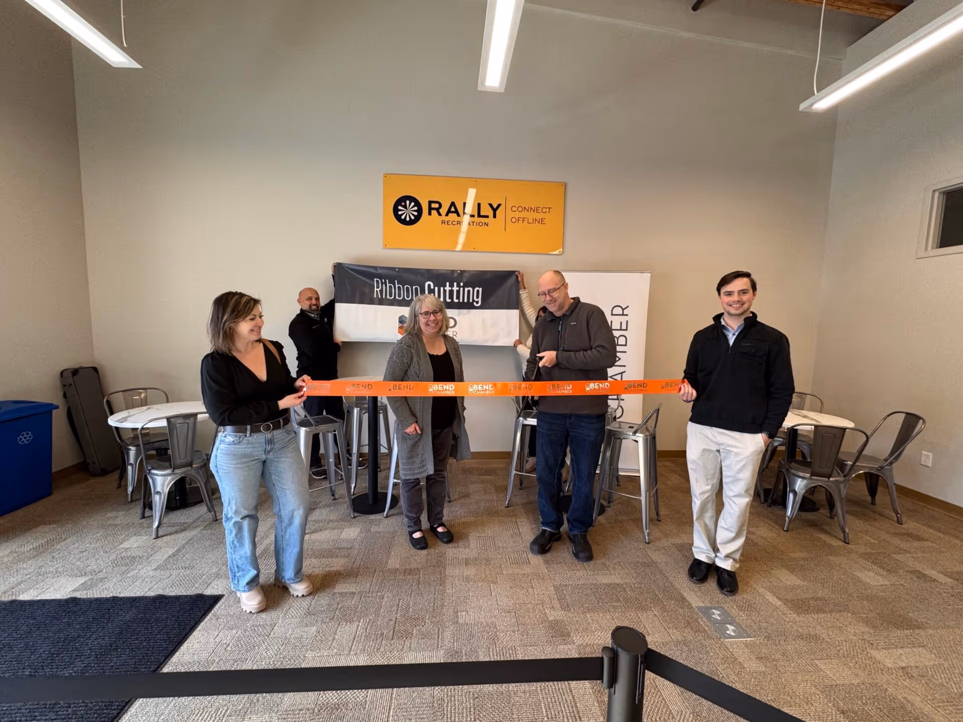 Ribbon Cutting Showcase for Rally Recreation