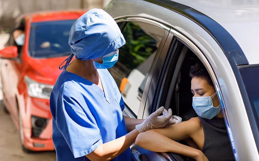 Free Drive-Thru Vaccine Clinic for Anyone 5 or Older Beginning Nov. 30