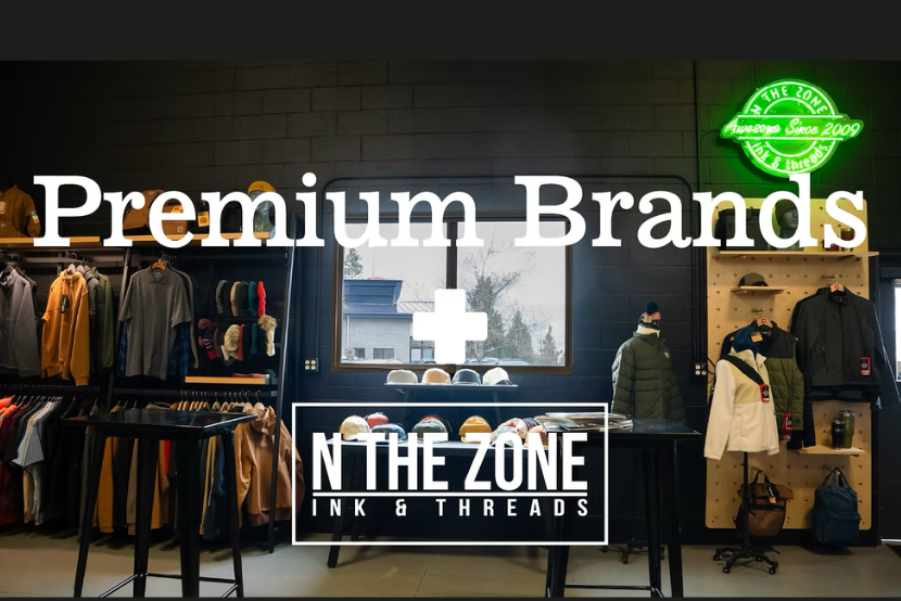 N the Zone Ink now offers custom-decorated Patagonia apparel