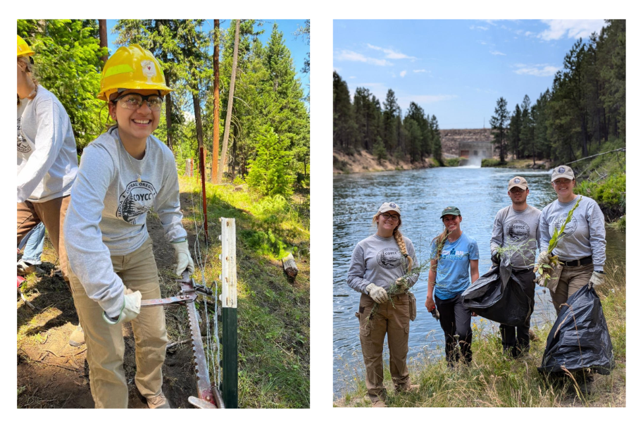 Central Oregon Youth Conservation Corps Provides Over 50 Jobs for Local Youth