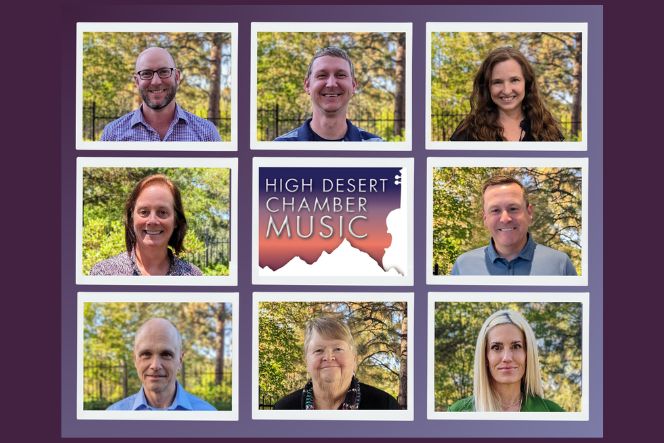 High Desert Chamber Music Announces New Board Appointments, Honors  Rick Samco's Years of Service
