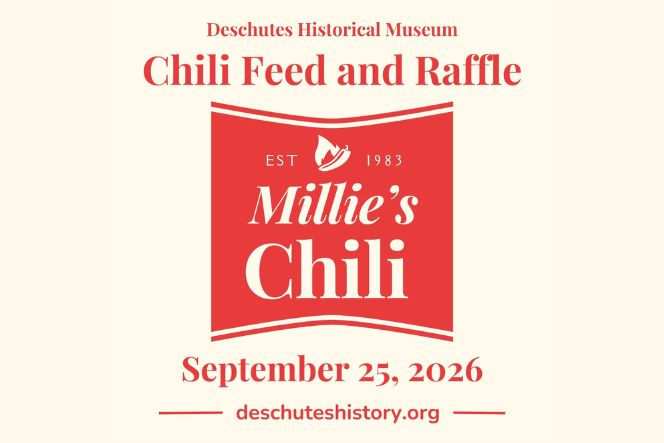 Deschutes Historical Museum’s Annual Millie's Chili Feed Scheduled for September 25th