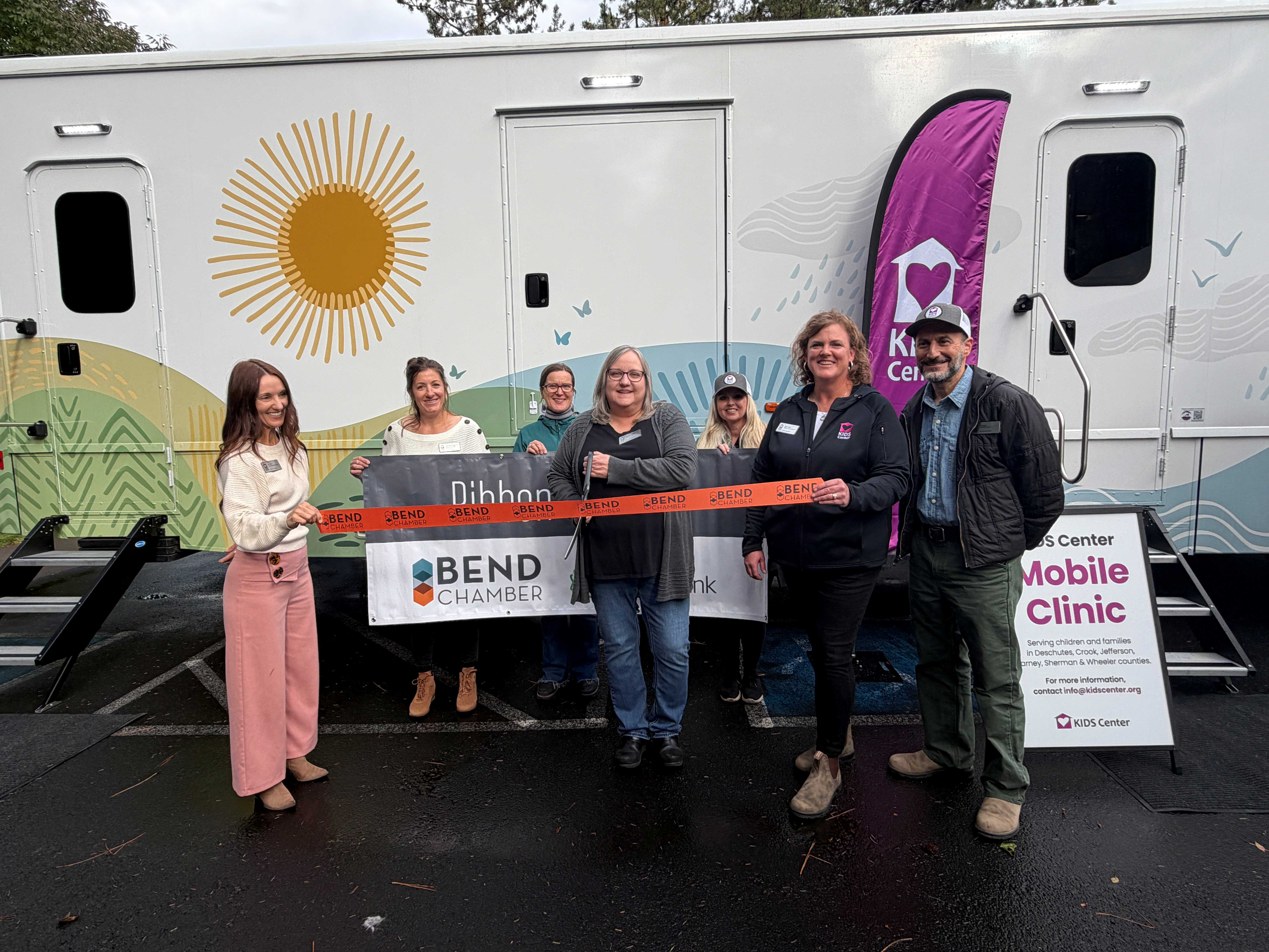 Ribbon Cutting Showcase for KIDS Center's Mobile Clinic