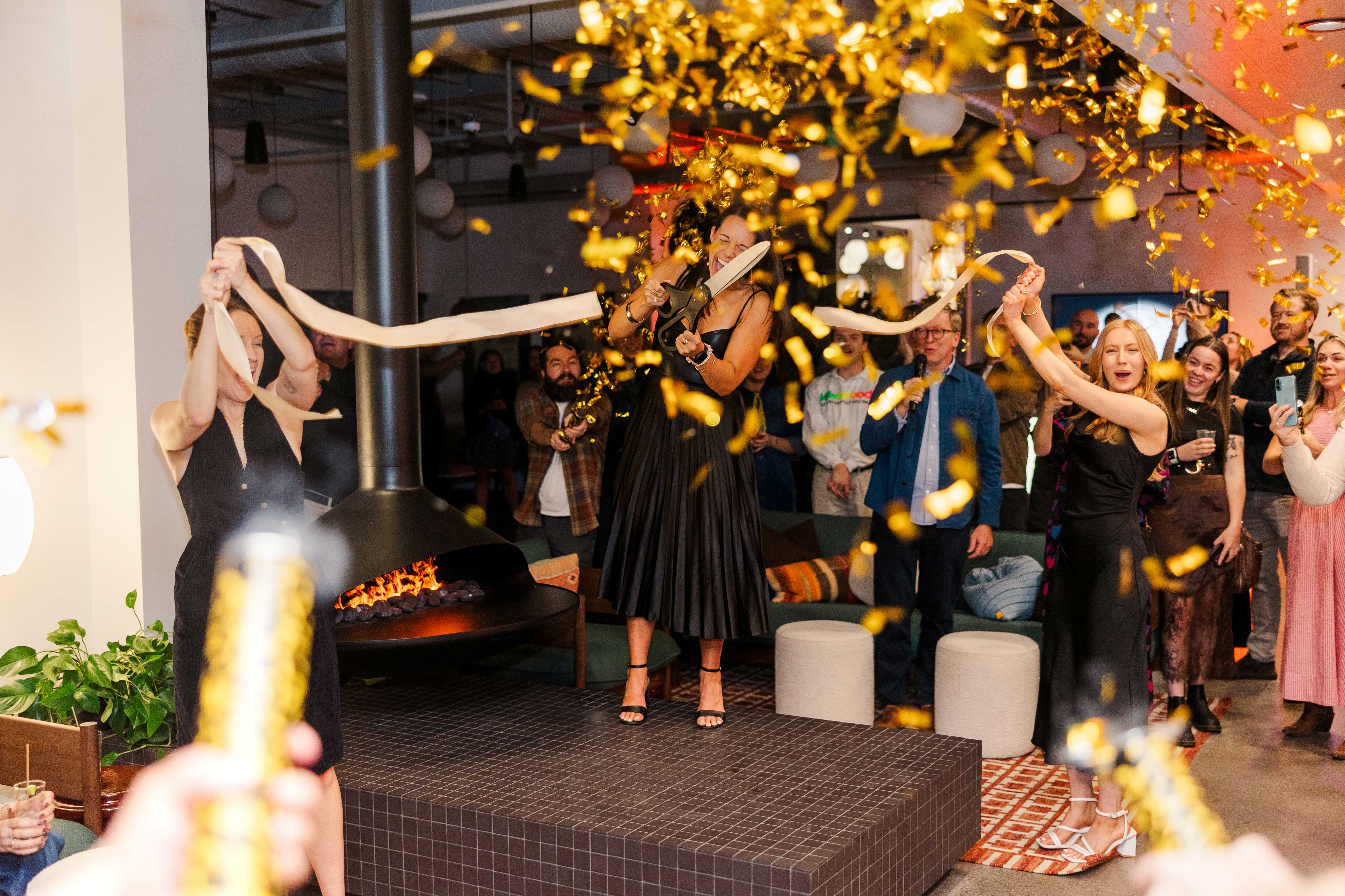 Ribbon Cutting Showcase for Kiln Coworking Space