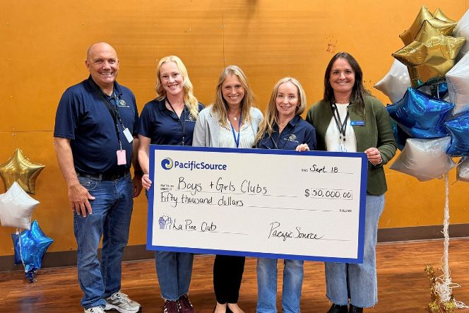 PacificSource Invests $50,000 in Boys & Girls Clubs of Central Oregon’s La Pine Clubhouse