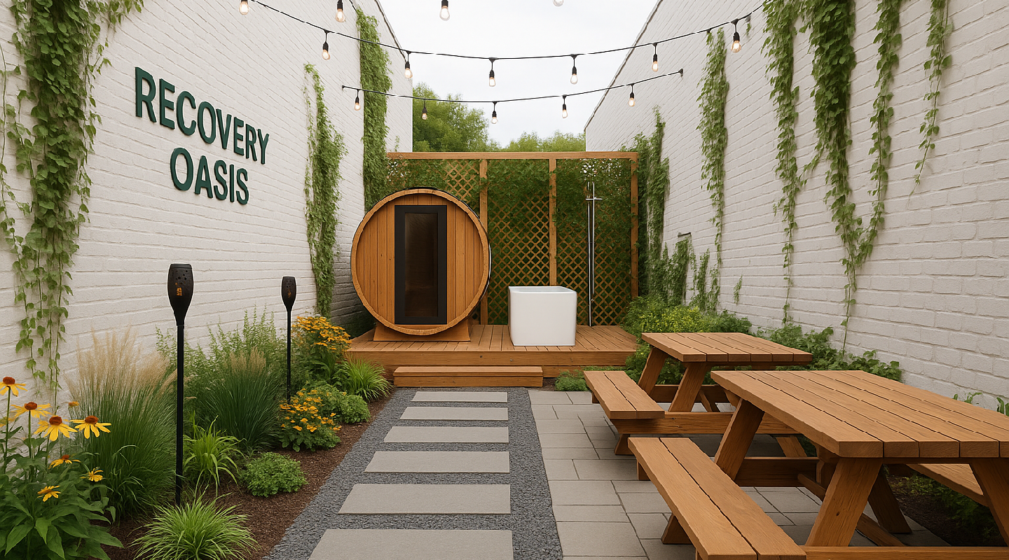 Recovery Oasis: Sauna + Cold Plunge in St. Petersburg, FL