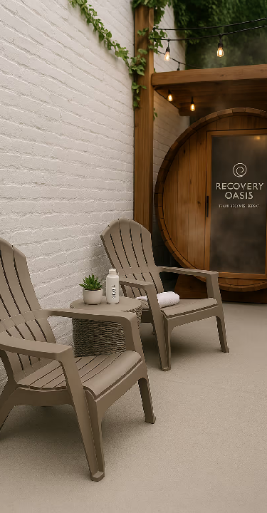 Recovery Oasis: Sauna + Cold Plunge