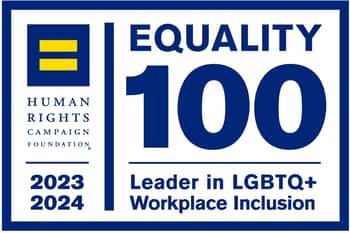 Human Rights Equality 100 – Leader in LGBTQ+ Workplace Inclusion 2023 2024