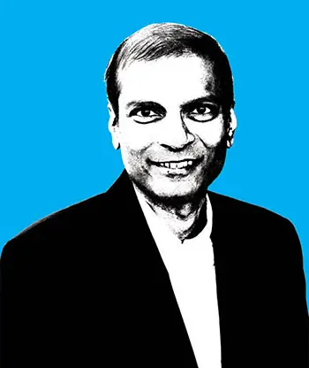drawing of Bratin Saha