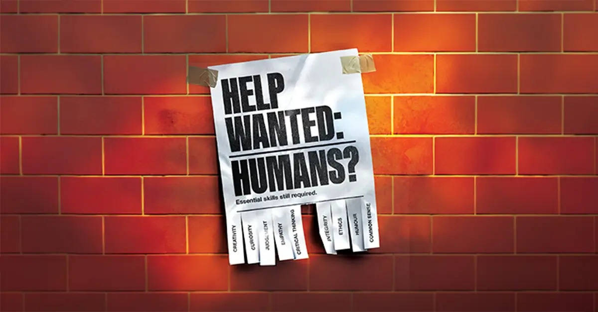 Help Wanted: Humans?