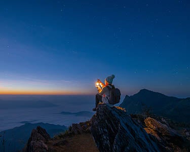 Being Away but Checking In