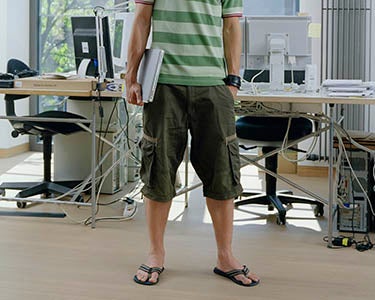 Shorts in the Office: Dress Code Tipping Point?