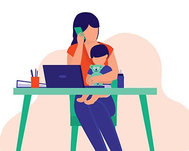 She’s Working 9-to-5… and 5-to-9