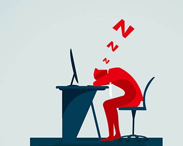 Sleeping on the Job, Literally