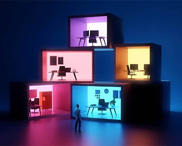 Return to Office: Big at Small Firms?